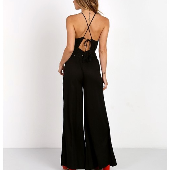 Indah sunset studded jumpsuit black xs - Picture 2 of 6
